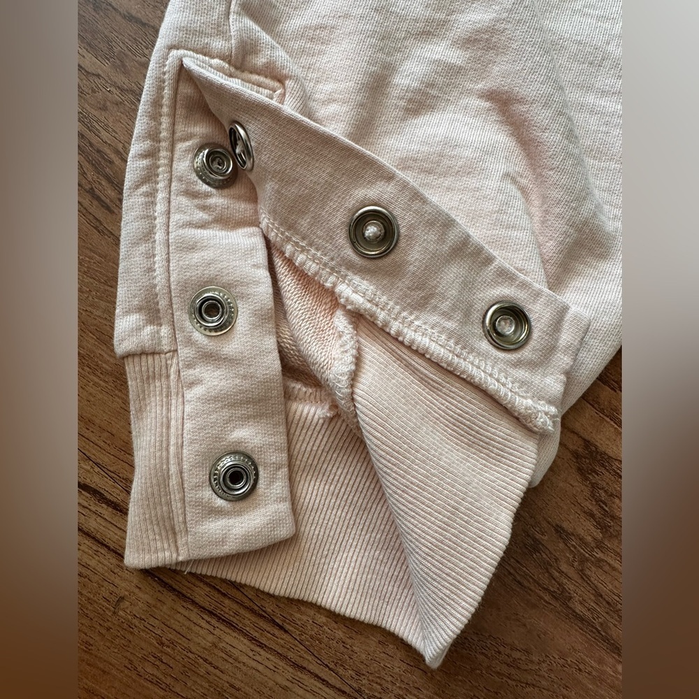 Soft Surroundings Take Time Jogger Sweatpants. Size Large. Light Salmon/Peach. - Picture 4 of 11